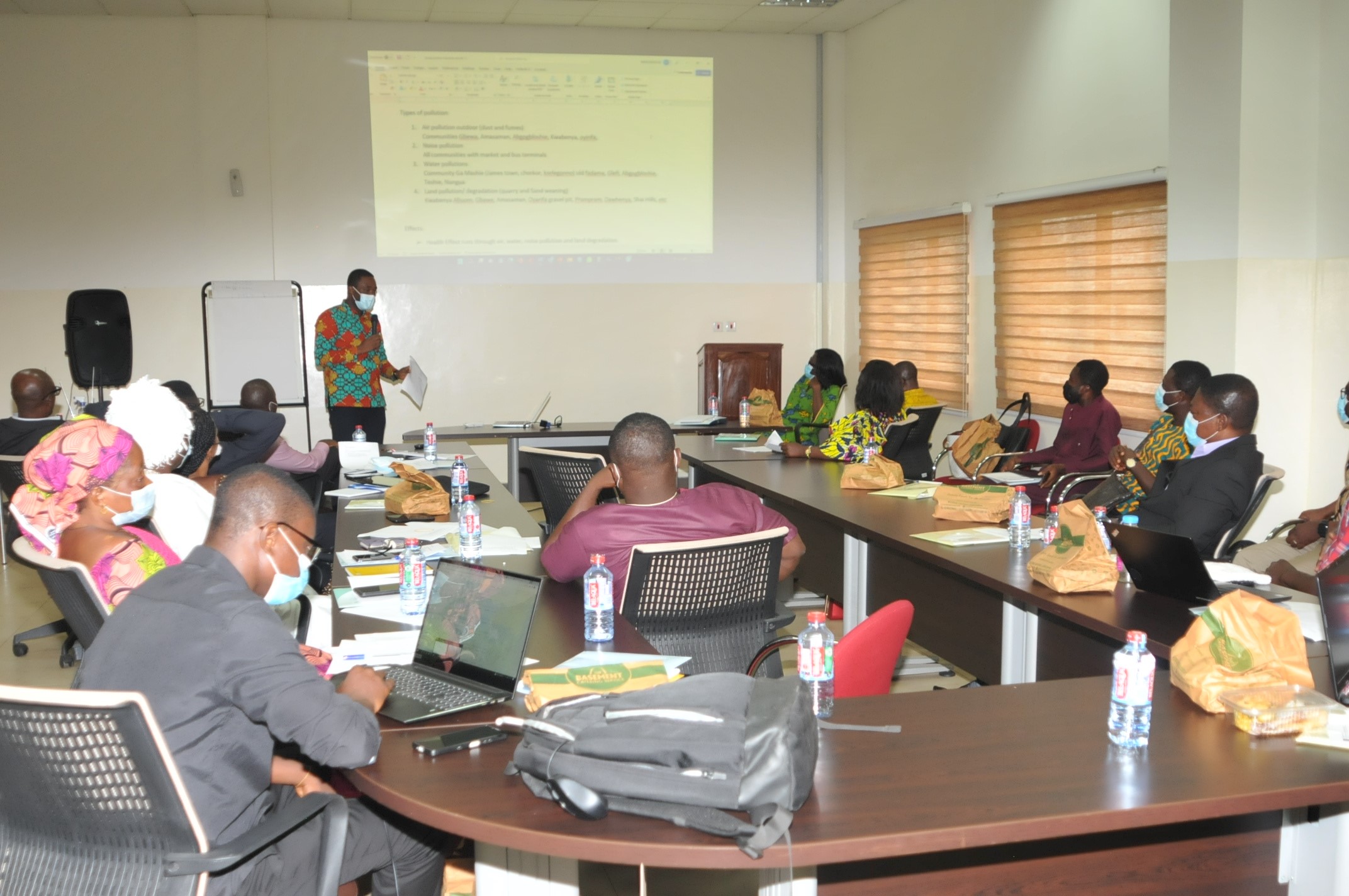 Workshop on Land Use Stresses on Urban Environment in Accra, Ghana